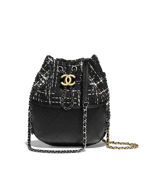 chanel gabrielle bag black|chanel gabrielle tweed bag.